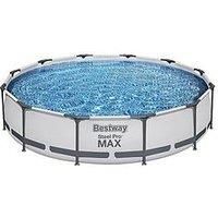 Bestway 12ft Steel Pro Max Swimming Pool With Filter Pump 6473 Litres 30 Inch