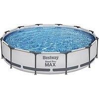 Bestway 12ft Steel Pro Max Swimming Pool With Filter Pump 6473 Litres 30 Inch