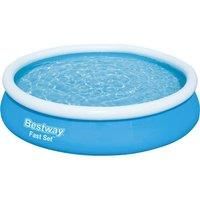 Bestway 12ft Fast Set Pool with Filter Pump Blue