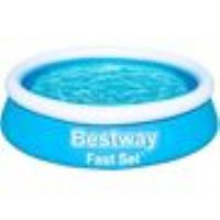 Bestway Fast Set Swimming Pool for Kids and Adults - Blue  - Size: One Size