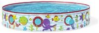 Bestway 5ft/1.52m x 10" Easy Up Snap Set Round Garden Swimming Paddling Pool