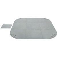 Lay-Z-Spa Hot Tub Floor Protector, 10 Piece Protective Pad Set for Spa and Pump (Fits All Models - Square and Round)