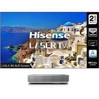 Hisense 120L5HTUKA L5H 120" 4K Smart Laser Projector TV with Dolby Atmos