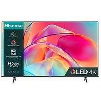 Hisense 43E7KQTUK 43" QLED 4K Ultra HD Smart TV - Black