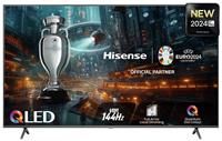 Hisense 65 Inch 144Hz 4K QLED Smart Gaming TV 65E7NQTUK PRO - Full Array Local Dimming, Dolby Vision Atmos, Freesync, Subwoofer, Vidaa OS with Freely, Youtube, Netflix and Disney+ (2024 Model)