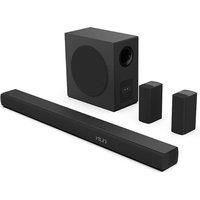 Hisense AX Series Soundbar AX5100Q, 5.1 Channel, 580W, 6.5”Wireless subwoofer included, Dolby Atmos and DTS:X, Sound bar for tv, Black