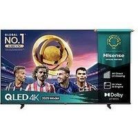Hisense 43E78QTUK QLED Smart AI TV with Freely (2025 Model)