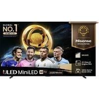 Hisense 100U7QTUK MiniLED 144Hz Smart AI TV with Freely (2025 Model)