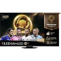 Hisense 75U8QTUK MiniLED 165Hz Smart AI TV with Freely (2025 Model)