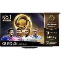 Hisense 55A85QTUK OLED Smart AI TV with Freely (2025 Model)