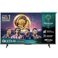 Hisense 43" 43E78QTUK PRO 144Hz QLED Smart AI TV - Hi-View AI Engine, 144Hz Game Mode PRO, Dolby Atmos, Quantum Dot Colour with Freely, Disney +, YouTube, Netflix