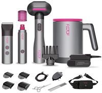 FLOOF Hand Vacuum Cordless Retractable, 17000 Pa Pet Hair Vacuum with 2-Speed, Compact and Portable Vacuum for Car, Cube Vac, 20V Powershare Freedom (Battery and Charger Included)