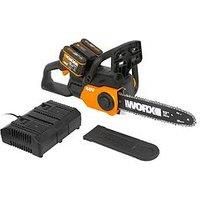 WORX WG381E 36V (40V MAX) Dual Battery Cordless 30cm Chainsaw