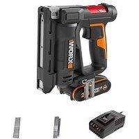 Worx Wx843 20V Cordless Narrow Crown Stapler