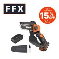 WORX WG324E 18V (20V MAX) One Handed Cordless Pruning Saw 2.0Ah Battery