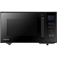Toshiba Microwave Oven 25L MW2-Ac25T(Bk) 950W with Convection 2250W & Crispy Grill 1150W, Combination Microwave with Upgraded Easy Clean Enamel Cavity and Position Memory Turntable-Black