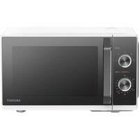 Toshiba Midea MW3-MM20PF(WH) 800 Watt 20 Litres Free Standing Microwave White