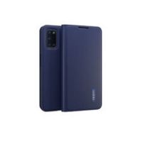 OPPO Case A72 Wallet Case Flip PU leather and TPU Protective cover with Bracket Function double Card slot Shockproof case - Blue