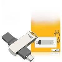 KODAK Type C USB Flash Drive K273 USB3.2 OTG Pendrive 32GB 64GB 128GB 256GB High Speed Metal