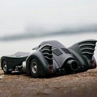 Bat Cart Alloy model car, unique decorations for car center console, cool desktop ornaments, fun car