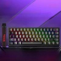 AULA WiN 60 Magnetic Axis Keyboard RT Custom Mechanical Wired Connection for Gaming with Webdriver for 8K Response Rate