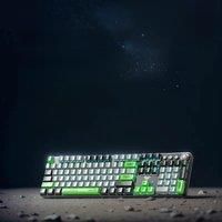 AULA F2088Pro Gaming Mechanical Keyboard Magnetic Upper Cover Dual Structure Design Cool Backlight Effect 104-Key English Ver