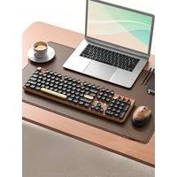 AULA AC306 Wireless keyboard and mouse set Mechanical feel Quiet office soft - sound keys Floating round - key design