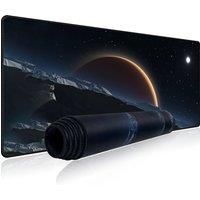 EXCO Gaming Keyboard Mouse Pad Large Extended Big Mousepad for Gamer Computer Office Desk Mat with Stitched Edge Non-Slip Base