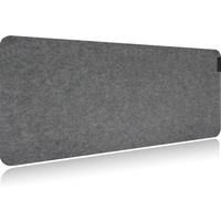 EXCO Large Felt Desk Pad Extended Mouse Keyboard Mat Non-Slip Base Computer Desktop Soft Protector