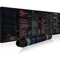 EXCO JavaScript Programing Mouse Pad Large Shortcuts Keyboard Mousepad Cheat Sheet Web Engineer Desk