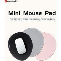 EXCO Mini Mouse Pad Portable Office Mousepad Small with Stitched Edge Non-Slip Rubber Base for Home Laptop Computer Desk