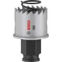 Bosch 1x PRO Sheet Metal Power Change Plus Hole Saw (for Stainless Steel Sheets, Steel Sheets, Ø 32 mm, Professional Accessory Rotary Drill/Drivers)