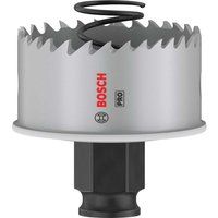 Bosch 1x PRO Sheet Metal Power Change Plus Hole Saw (for Stainless Steel Sheets, Steel Sheets, Ø 51 mm, Professional Accessory Rotary Drill/Drivers)