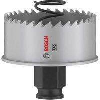 Bosch 1x PRO Sheet Metal Power Change Plus Hole Saw (for Stainless Steel Sheets, Steel Sheets, Ø 57 mm, Professional Accessory Rotary Drill/Drivers)