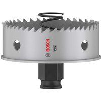 Bosch 1x PRO Sheet Metal Power Change Plus Hole Saw (for Stainless Steel Sheets, Steel Sheets, Ø 76 mm, Professional Accessory Rotary Drill/Drivers)