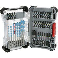 Bosch PRO 35 Piece Mixed Impact Drill and Screwdriver Bit Set
