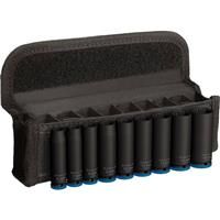 Bosch PRO Impact 1/4" Socket Set (9 Piece) in Black Steel