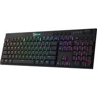 Redragon K618 Horus Wireless RGB Mechanical Keyboard, Bluetooth/2.4Ghz/Wired Low Profile Gaming