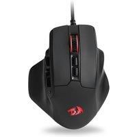 Redragon M806 Gaming Mouse, 7 Programmable Buttons Wired RGB Mouse, Software Supports DIY Keybinds &