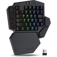 Redragon K585 PRO Wireless 42 Keys Hot-Swappable 3-Mode One-Handed Mechanical Gaming Wrist Support
