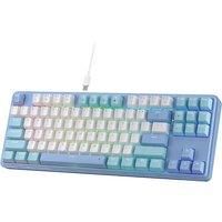 Redragon K707 80% Wired Gasket RGB Gaming 3-Modes 87 Keys TKL Mechanical Hot-Swap Keyboard£Noise