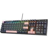 Redragon K556 SE Wired 104 Keys Hot-Swap Mechanical Noise Dampening Kit Gaming Keyboard,Dragon Chant