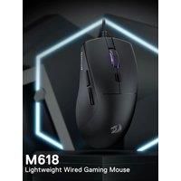 Redragon 618 Wired Gaming 10000 DPI Optical Ergonomic 6 Programmable Buttons, 84G Ultra Lightweight Mouse