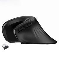 DAREU Ergonomic Vertical Wireless Mouse 2.4Ghz Optical 6 Buttons Comfortable Gaming Mice with