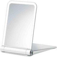 EKO iMira Compact USB LED Travel Mirror - White, White