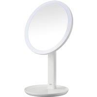 EKO - iMira 5x Magnifying LED Mirror - Advanced Ultra Clear Mirror, Matte White, 5x Magnification, 18cm