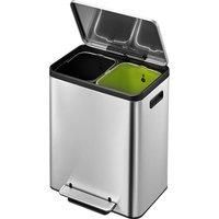 EKO Ecocasa Recycling Bin 30L - Stainless Steel