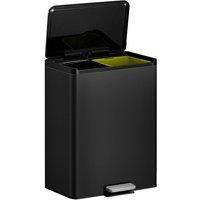 EKO Ecocasa III Recycling Bin 20+20L - Matte Black