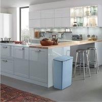 EKO Morandi Rectangular Touch Bin, 30L