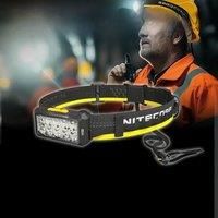 NITECORE HU2000 High Output Split-Type Work Headlamp 2000 Lumens USB-C Recharge LED Headlight Work